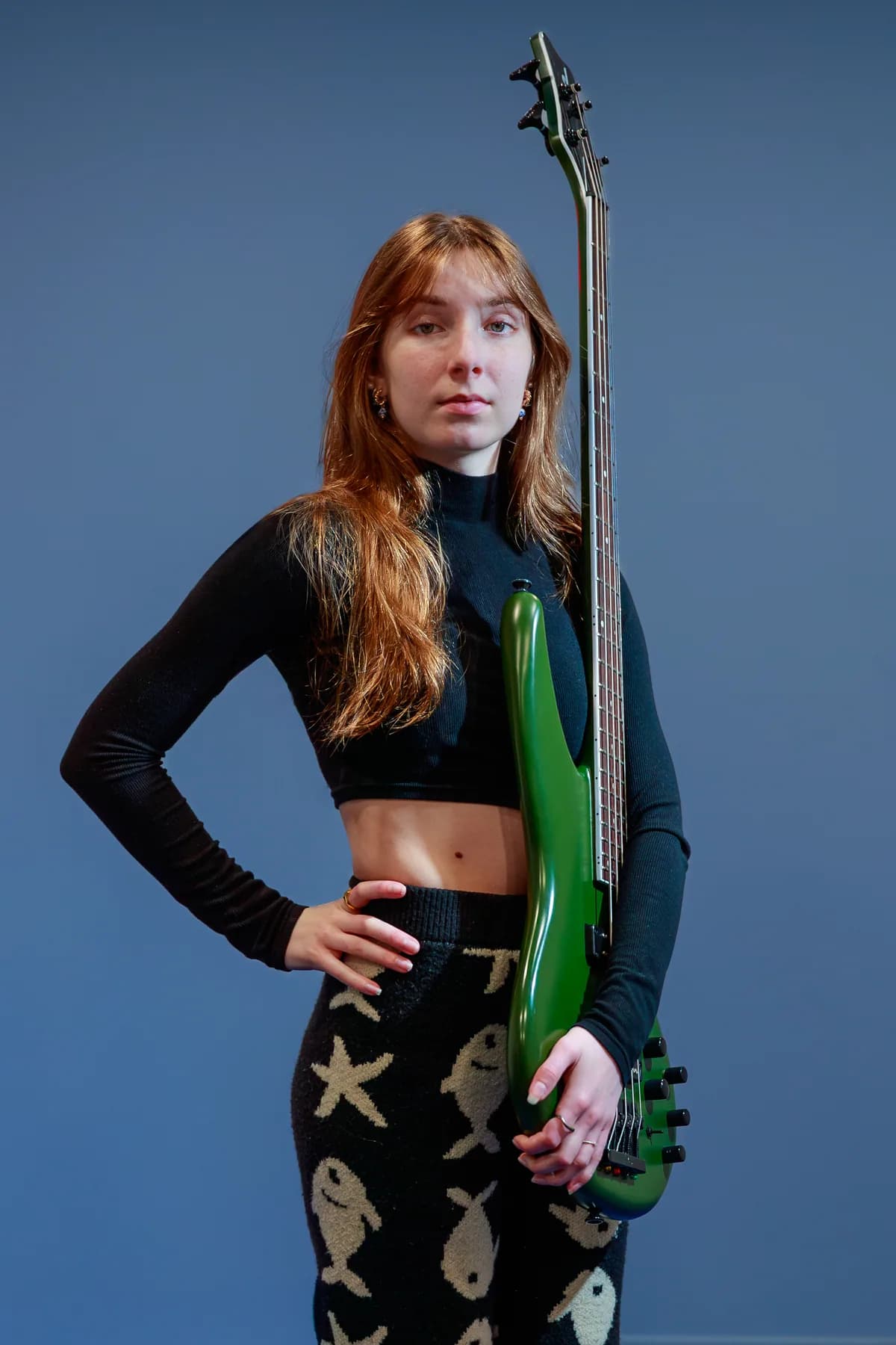 Tori Green Bass Portrait (Heart Zones Release)