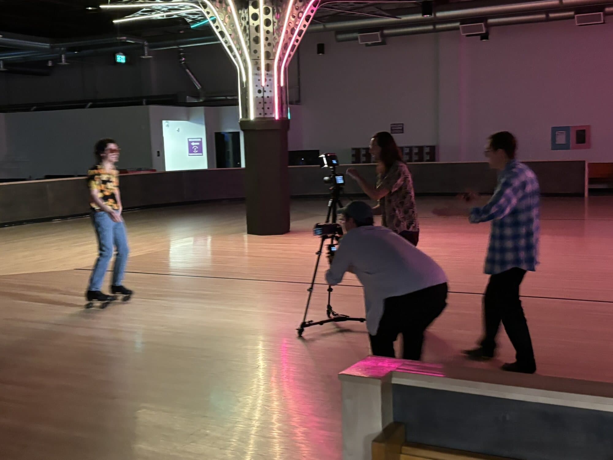 IMG 9925 (Roller Palace Calgary Okay Charles Video Shoot)