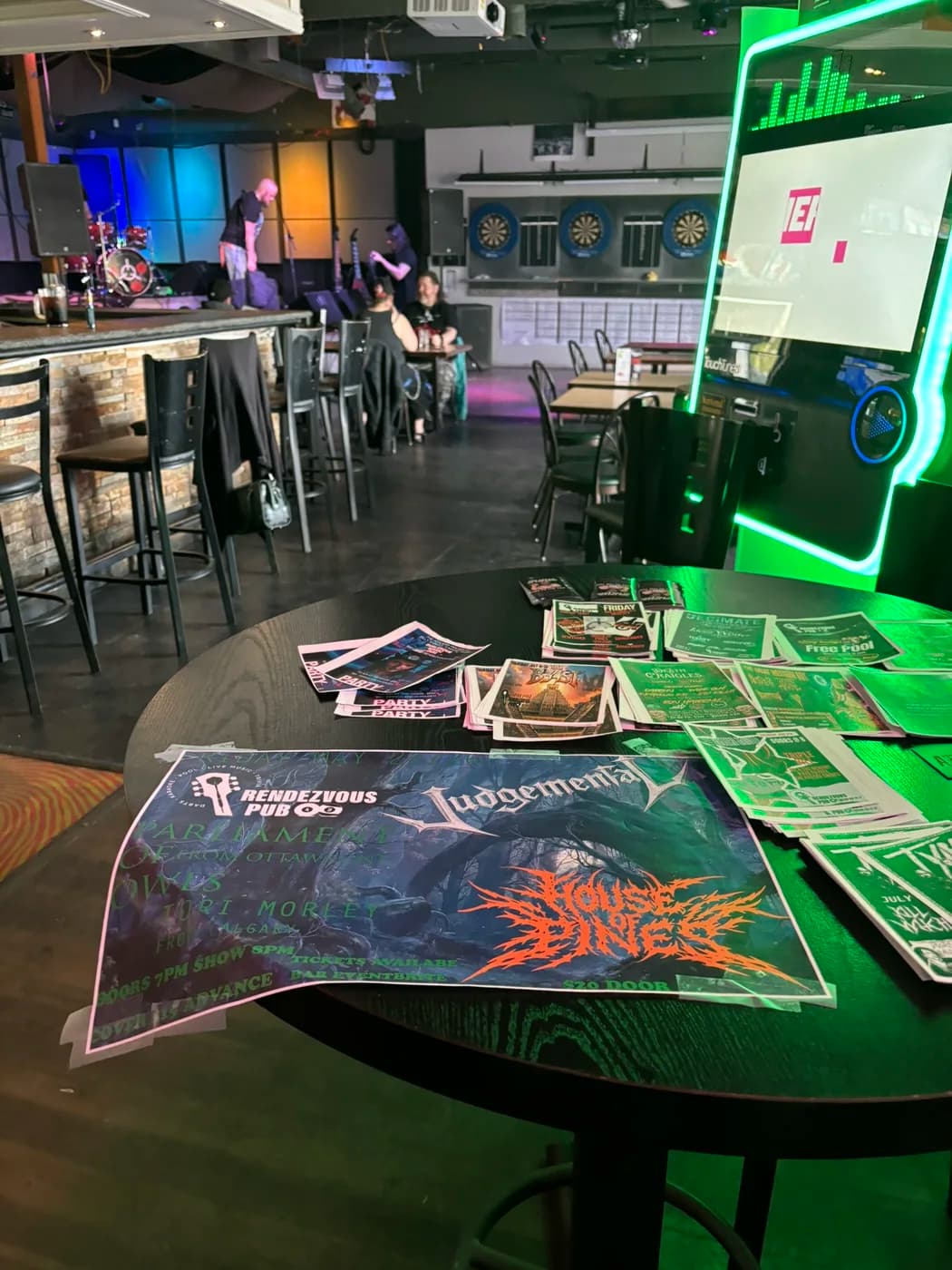 04 Rendezvous Promo Table (Blox Arts Centre Calgary Black Pontiac Cas Jade Phreqed)