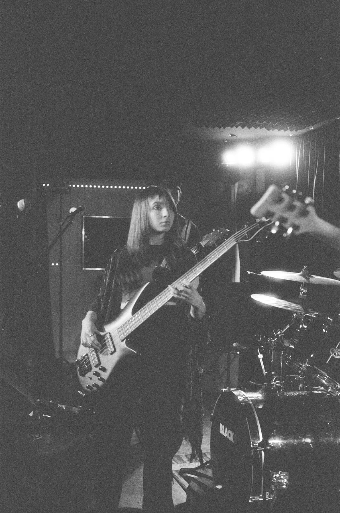 Phreqed Bassist Full Stage Bw (Blox Arts Centre Calgary Black Pontiac Cas Jade Phreqed)